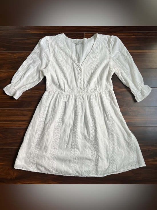 Hayden Dresses & Skirts - Hayden Los Angeles White Eyelet Tunic Dress, L